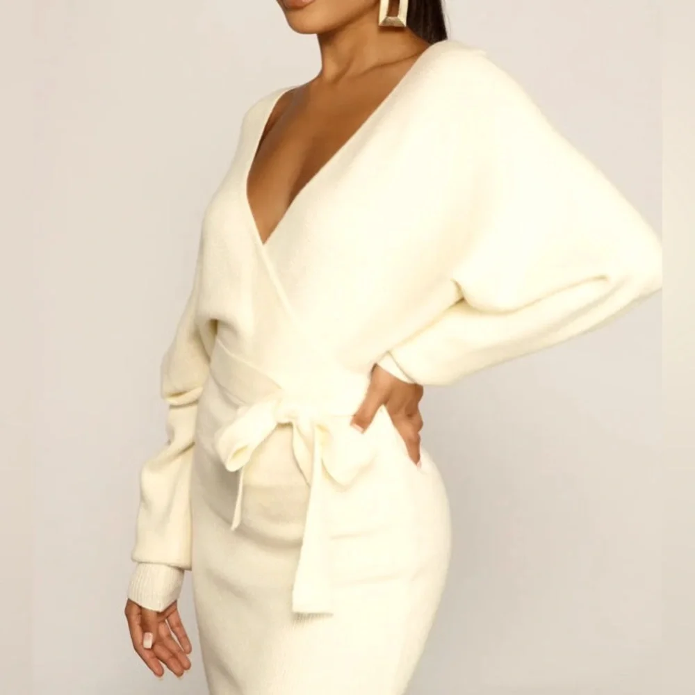 short wedding guest dresses with sleeves Sleeve Ruffled V-Neck A-Line Midi Dress for Guests Color:Almond Blossom Pink 230105 48 from top of Date Night Outfit: Little